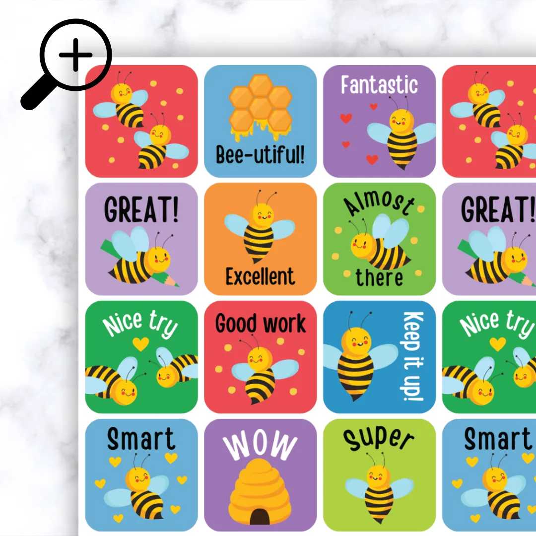Bee Stickers - Image 3