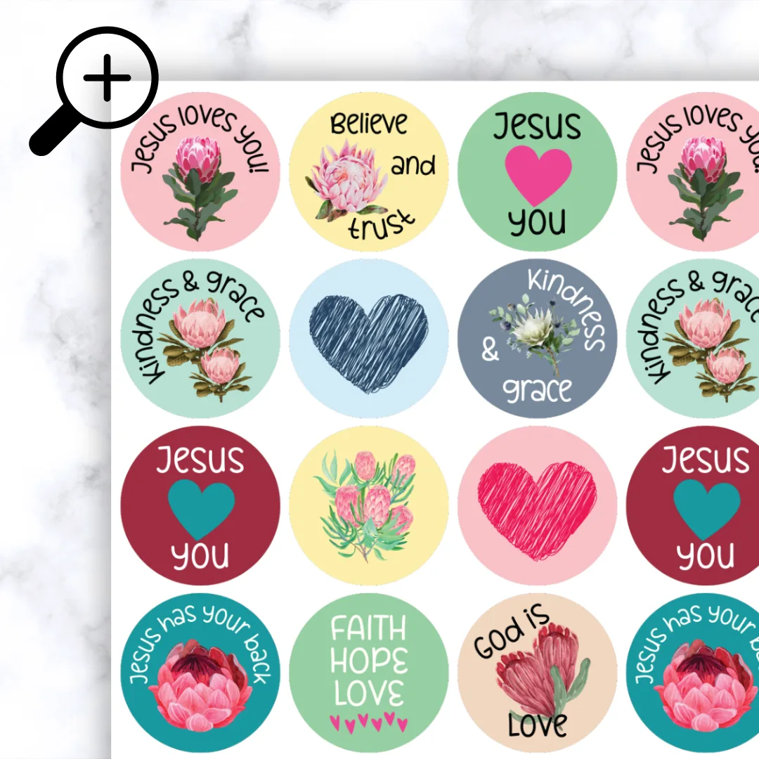 Bible Protea Stickers - Image 3
