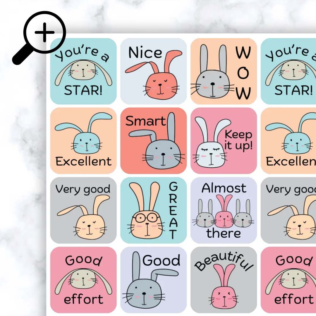 Bunny Stickers - Image 3