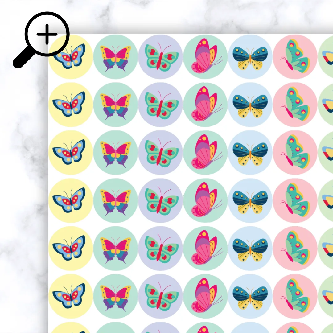 Butterfly Stickers - Image 2