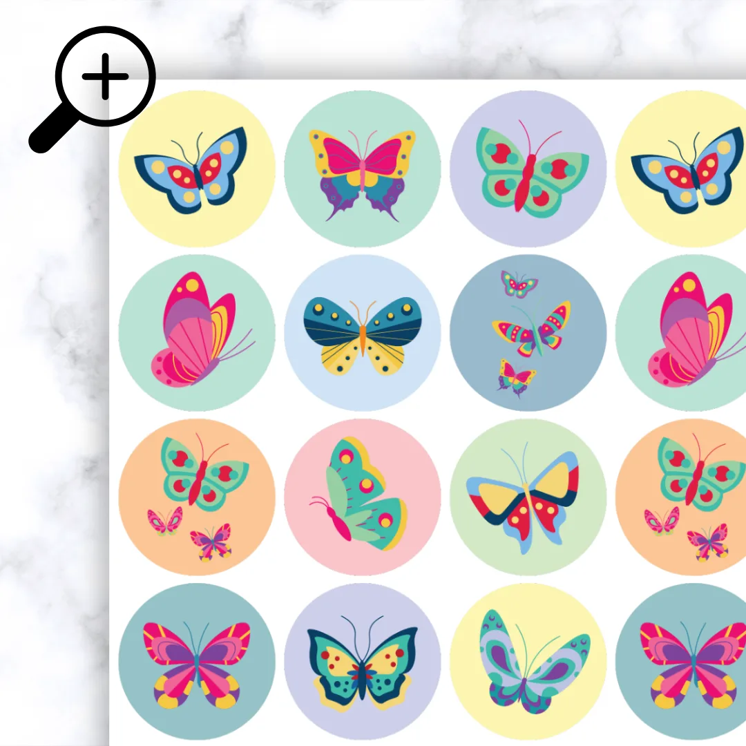 Butterfly Stickers - Image 3