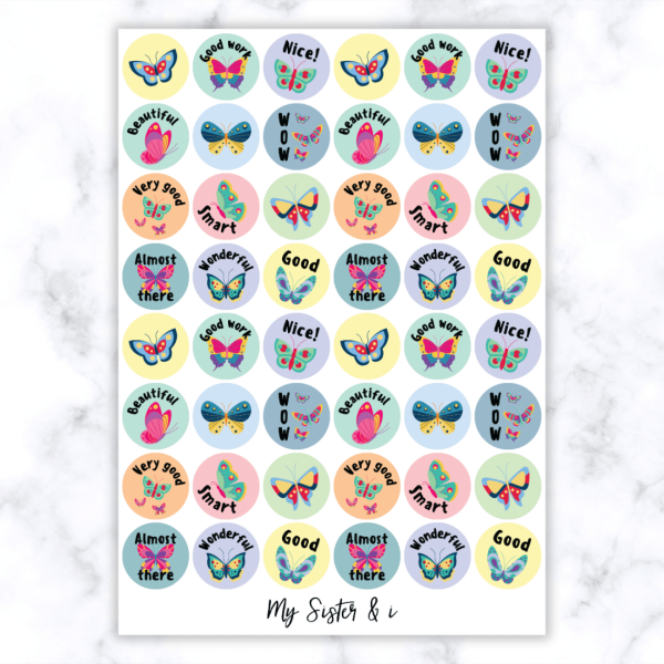 Butterfly Stickers