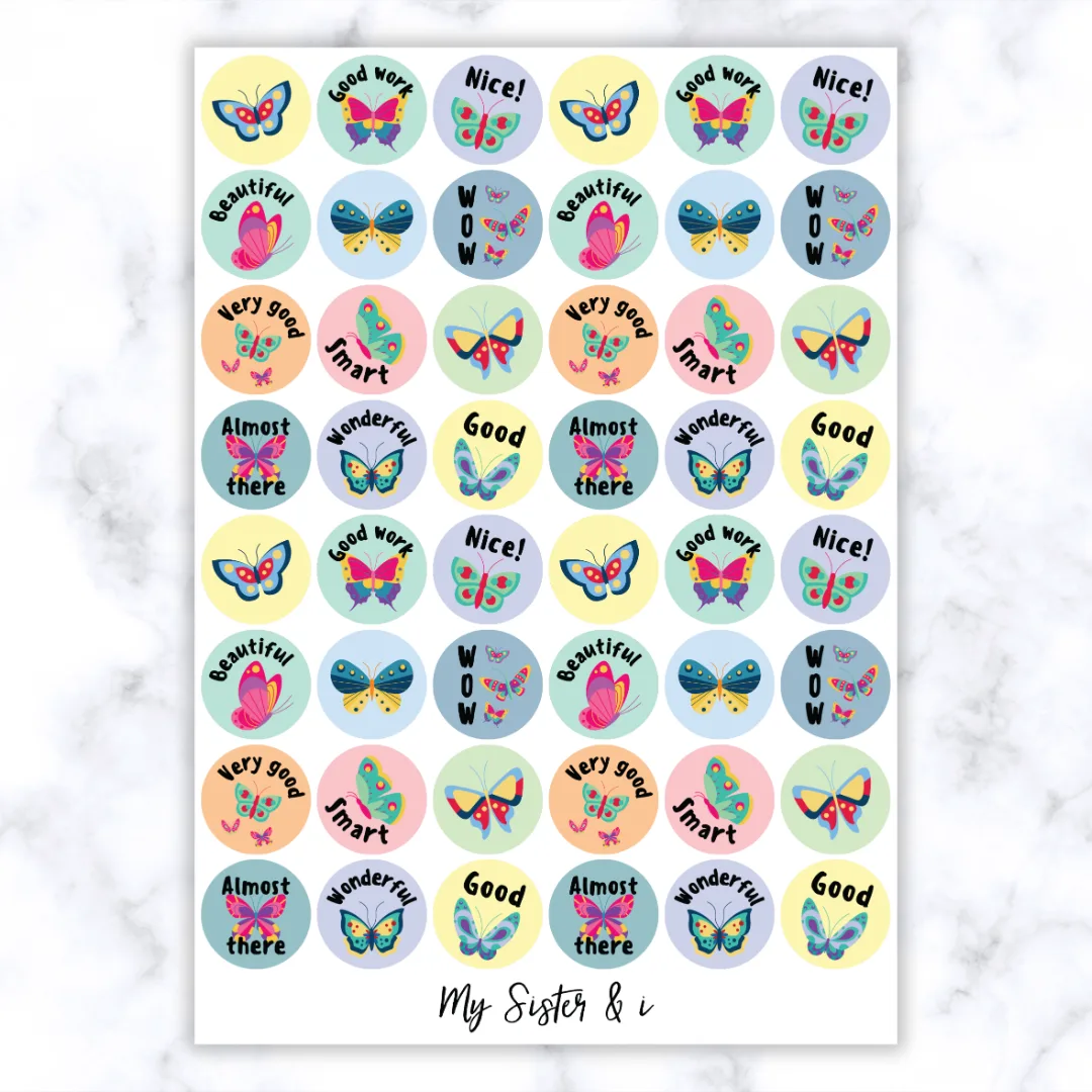Butterfly Stickers