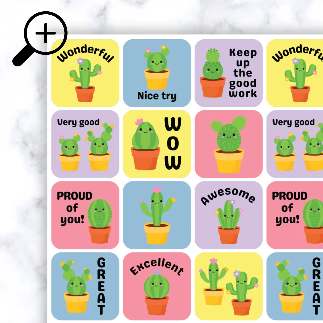 Cactus Stickers - Image 3