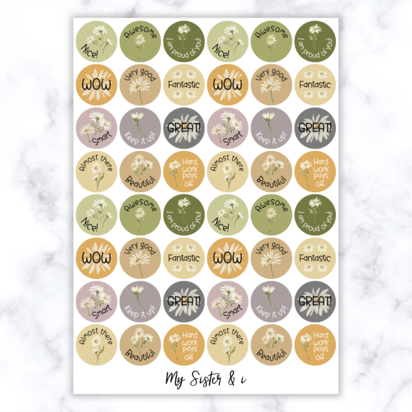 Daisy Stickers