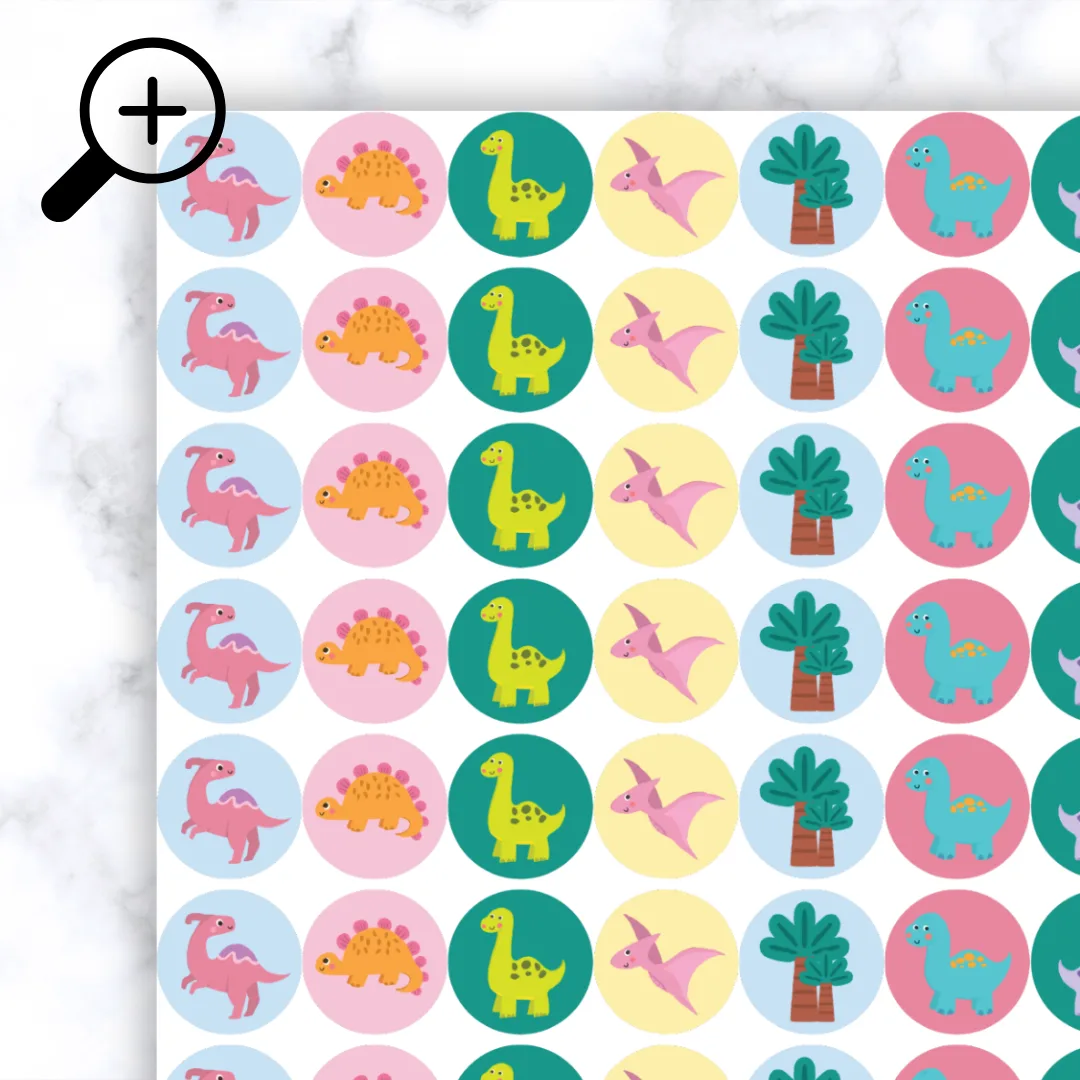 Dinosaur Stickers - Image 2