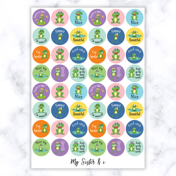 Frog Stickers