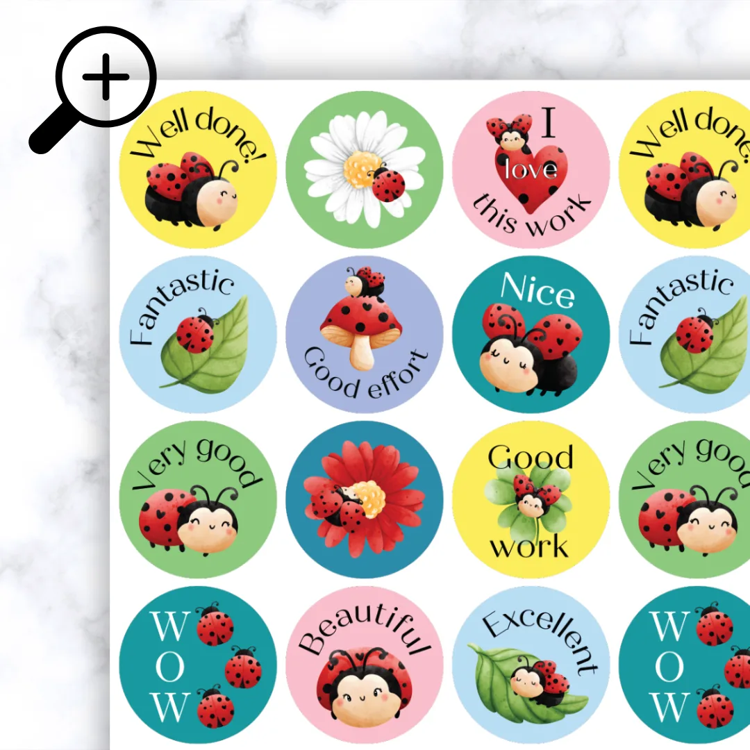 Ladybug Stickers - Image 5