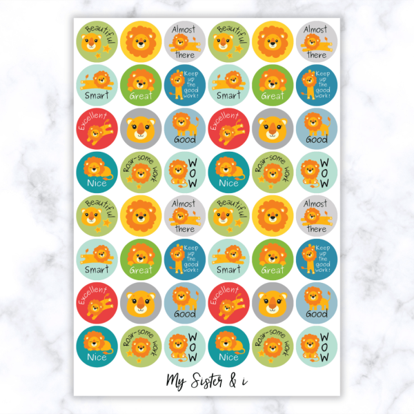 Lion Stickers