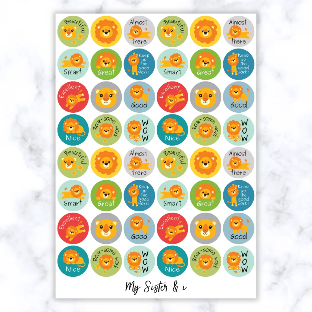 Lion Stickers