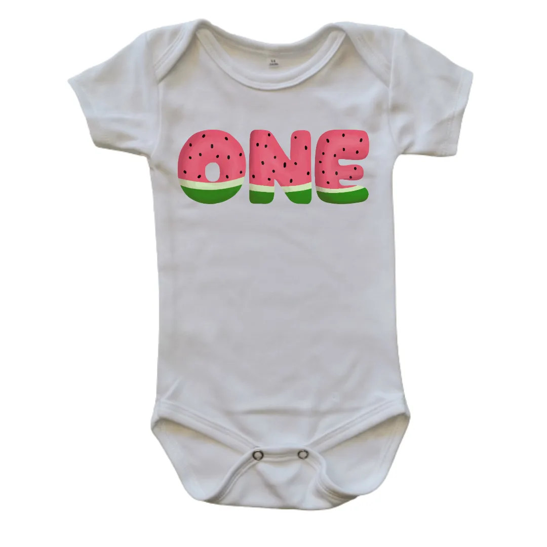 One in a Melon | Custom Printed Baby Garment