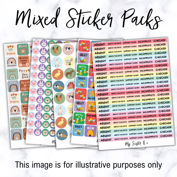 Mixed Sticker Packs