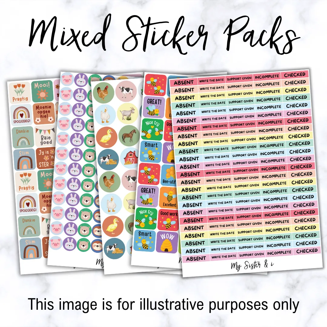 Mixed Sticker Packs