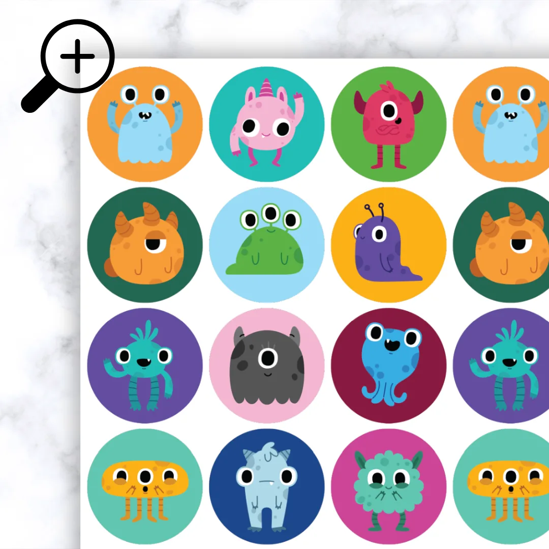 Monster Stickers - Image 3