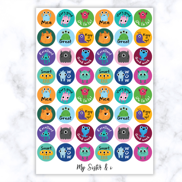 Monster Stickers