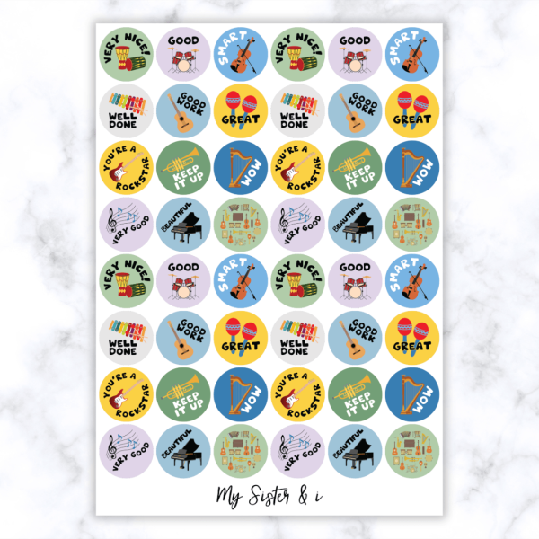 Music Stickers