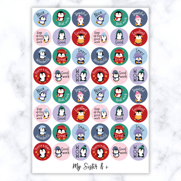 Penguin Stickers