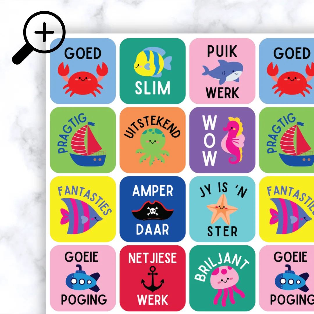 Alternative view of Sea Stickers