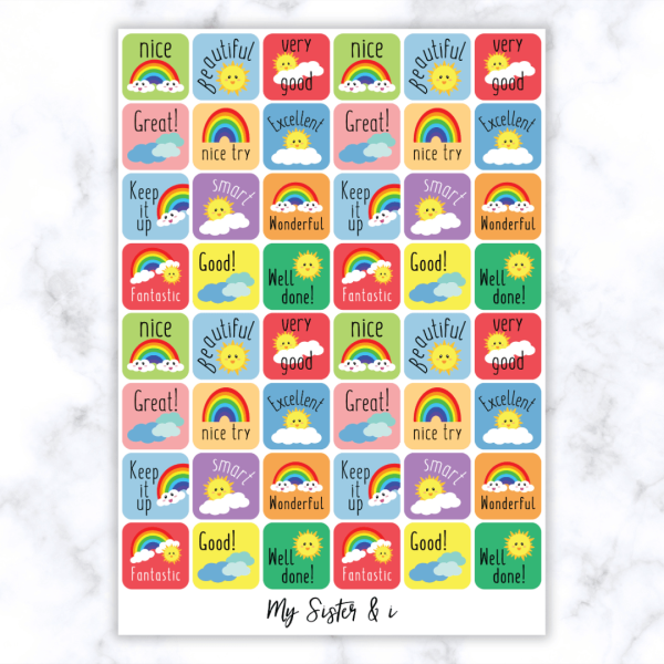 Sun Stickers