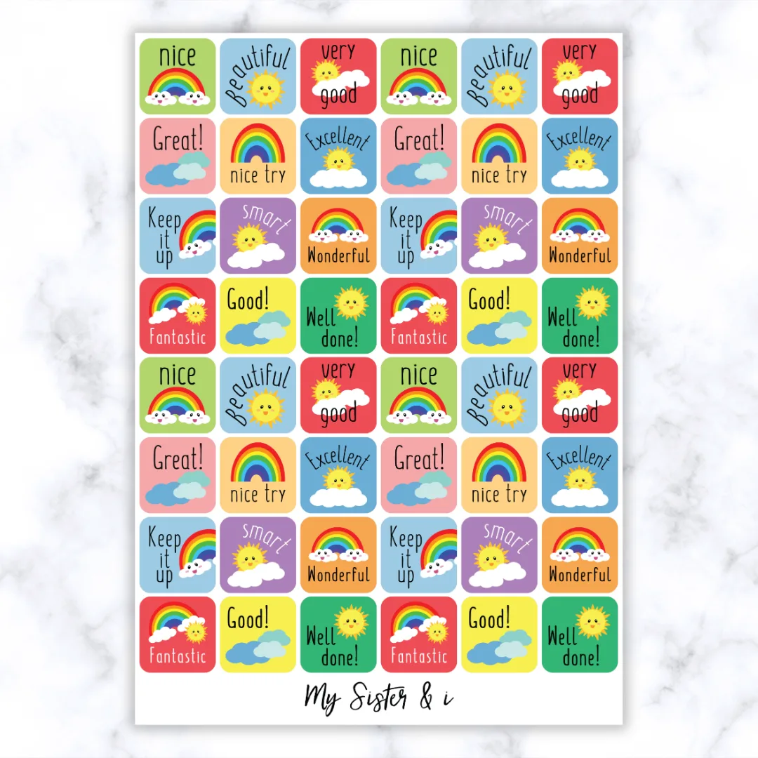 Sun Stickers