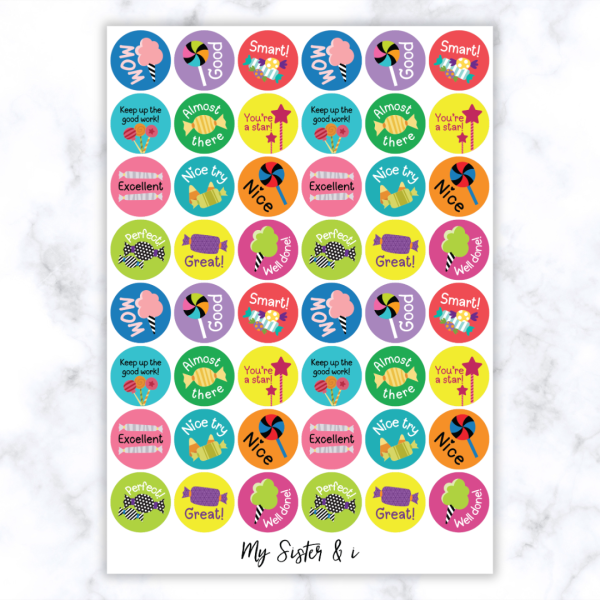 Sweets Stickers