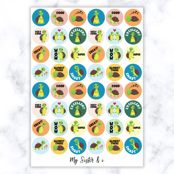 Tortoise Stickers