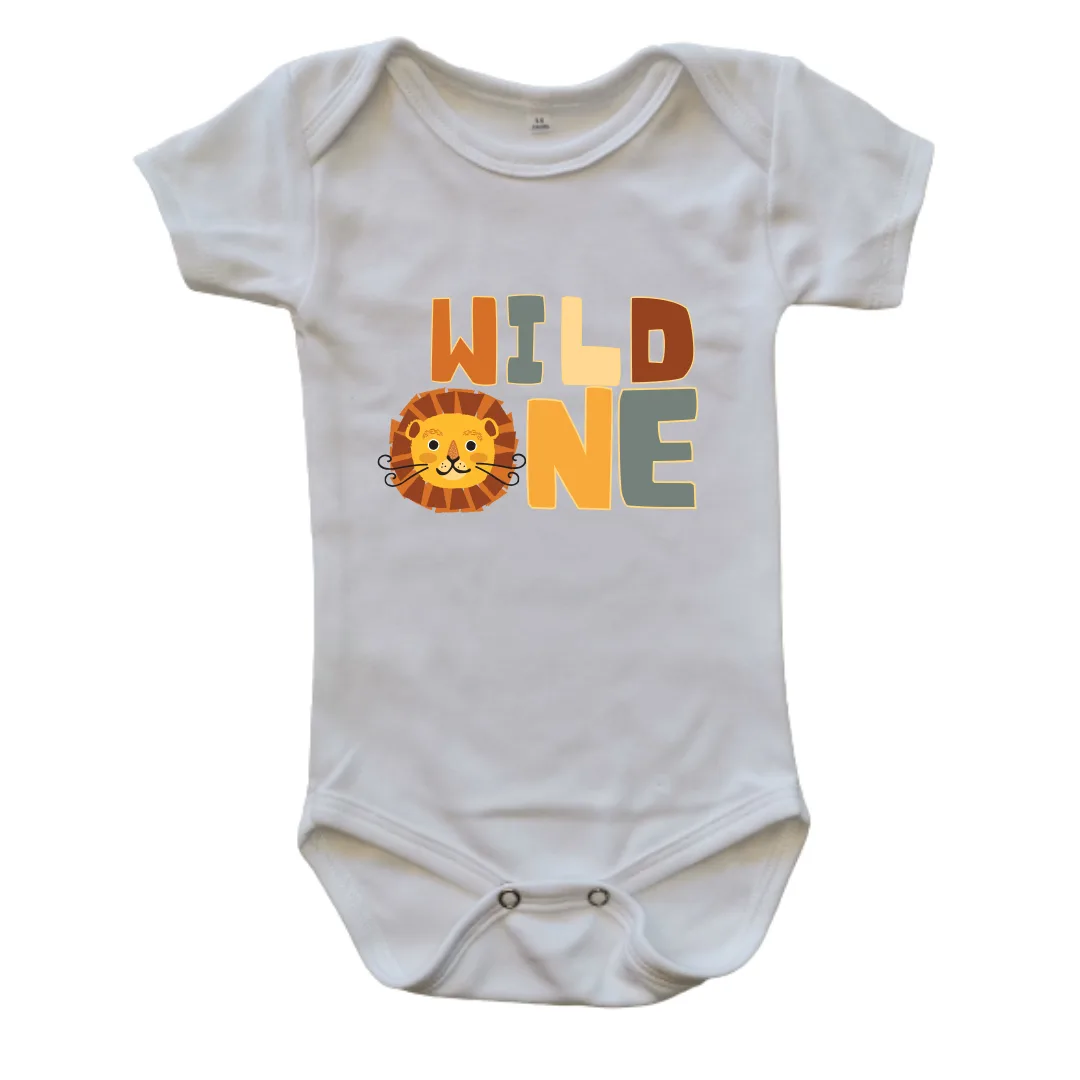 Wild One | Custom Printed Baby Garment
