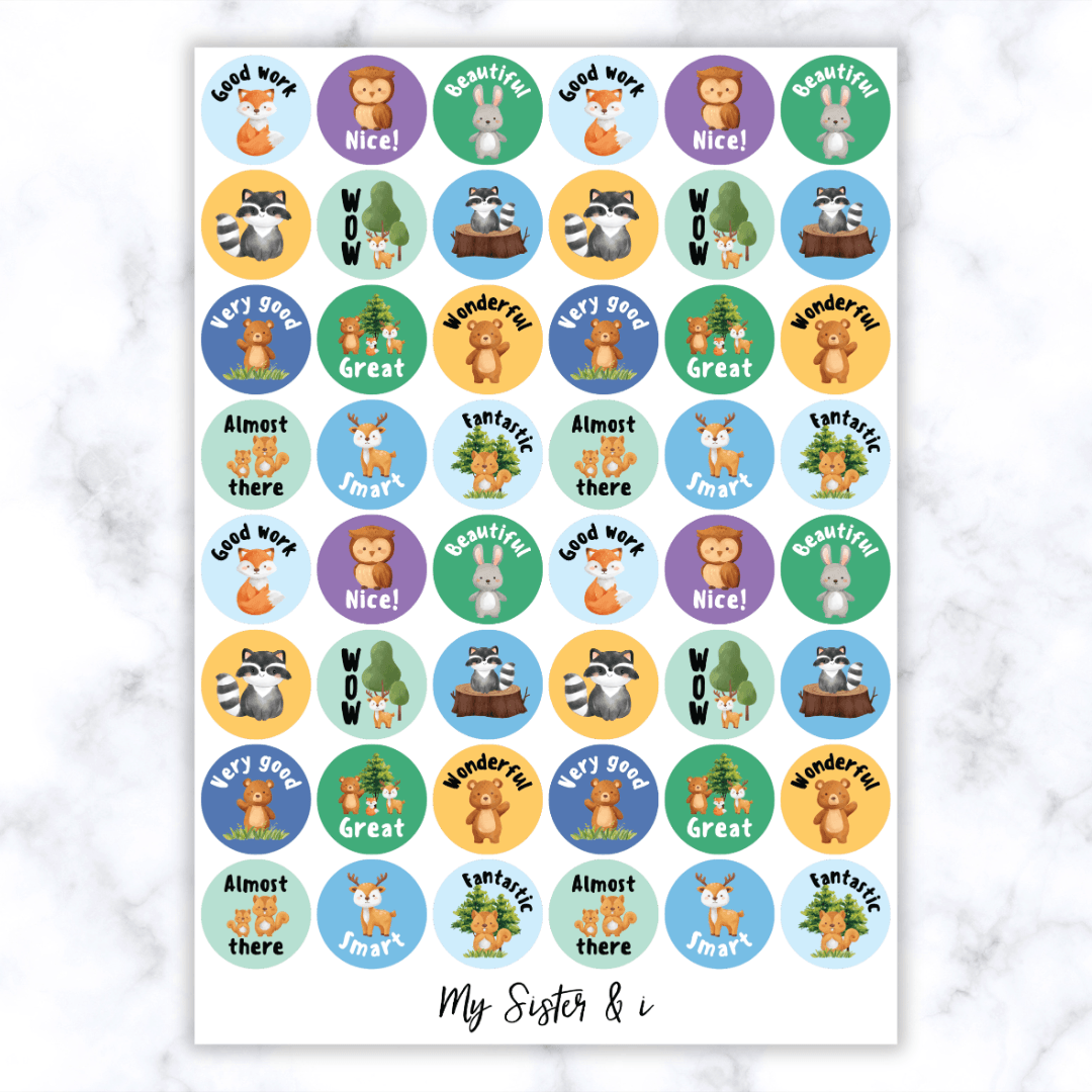 Woodlands Stickers