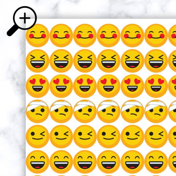 Emoji - Minis Zoomed In