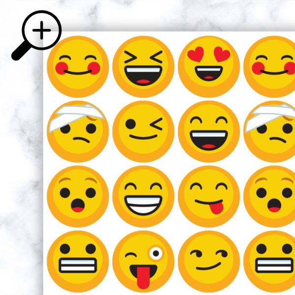 Emoji - No Words Zoomed In