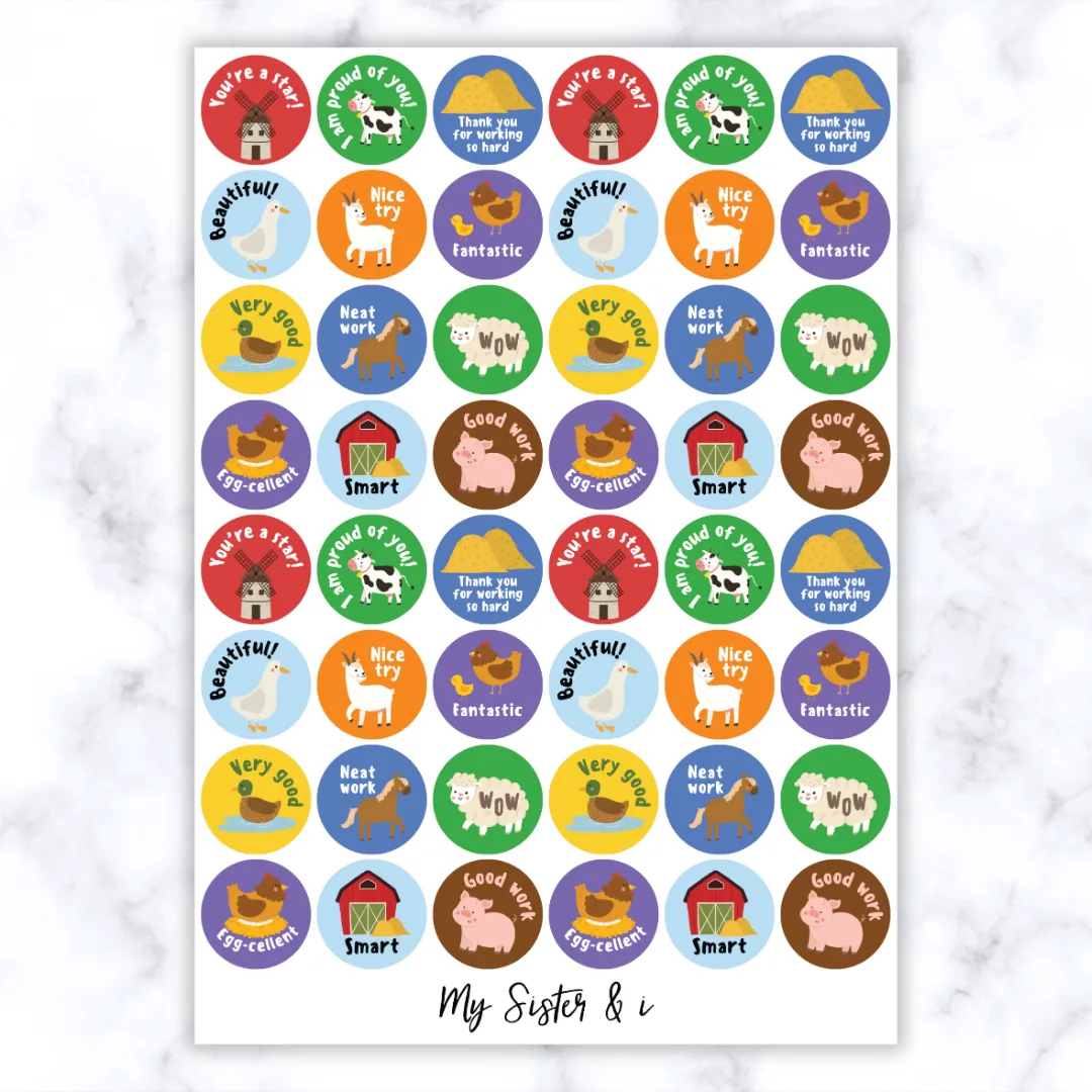 Farm Stickers