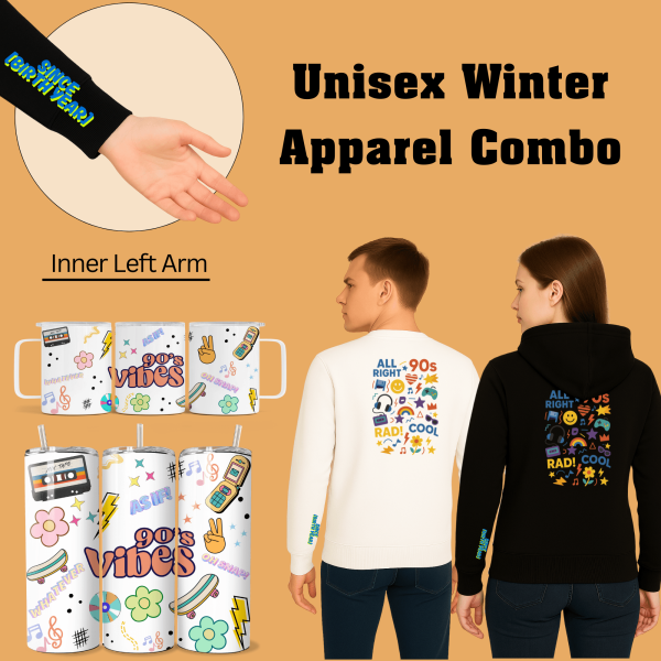 90's Theme Winter Apparel Combo