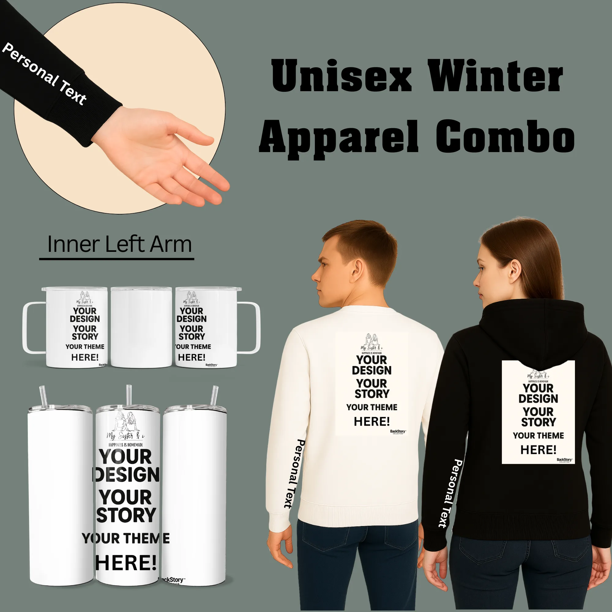 Backstory Collection Combo: Your Design. Your Story.