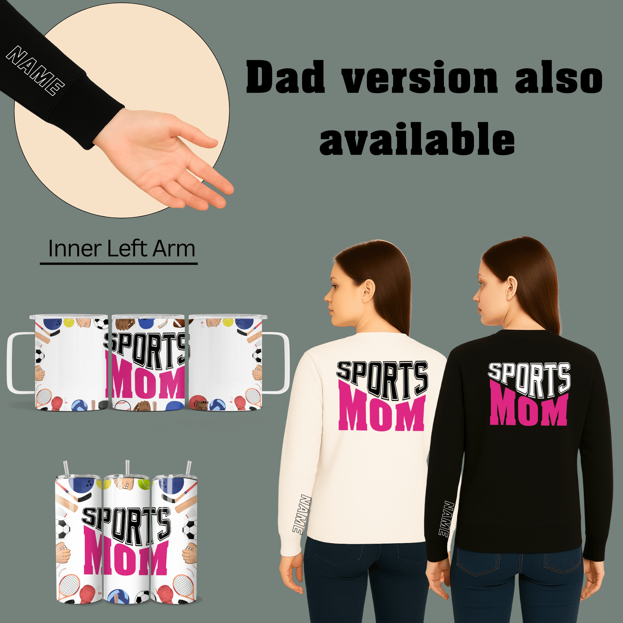 Sports Mom Winter Apparel Combo