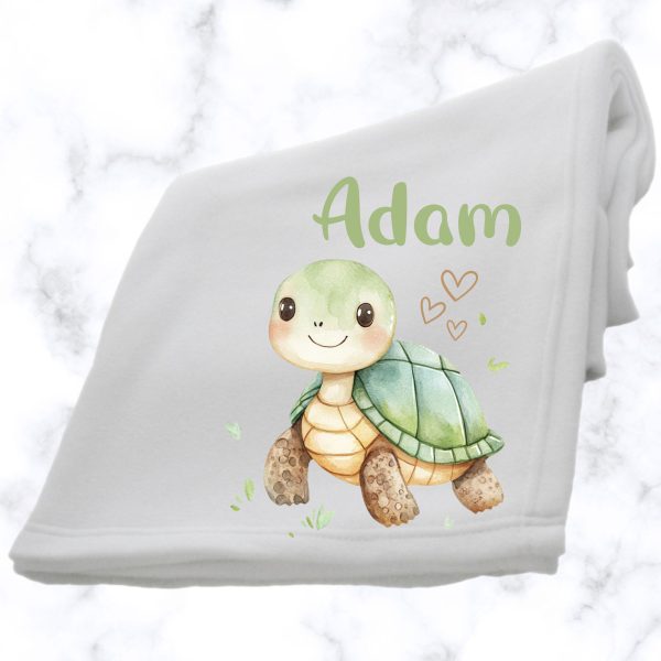 Cute Tortoise Fluffy Fleece