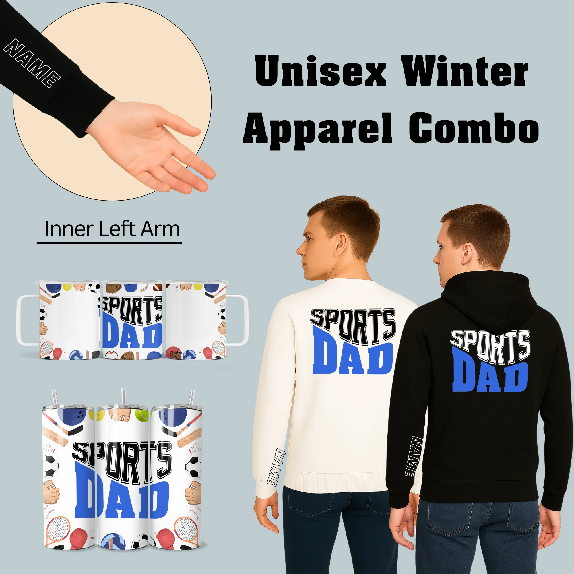 Sports Dad Winter Apparel Combo