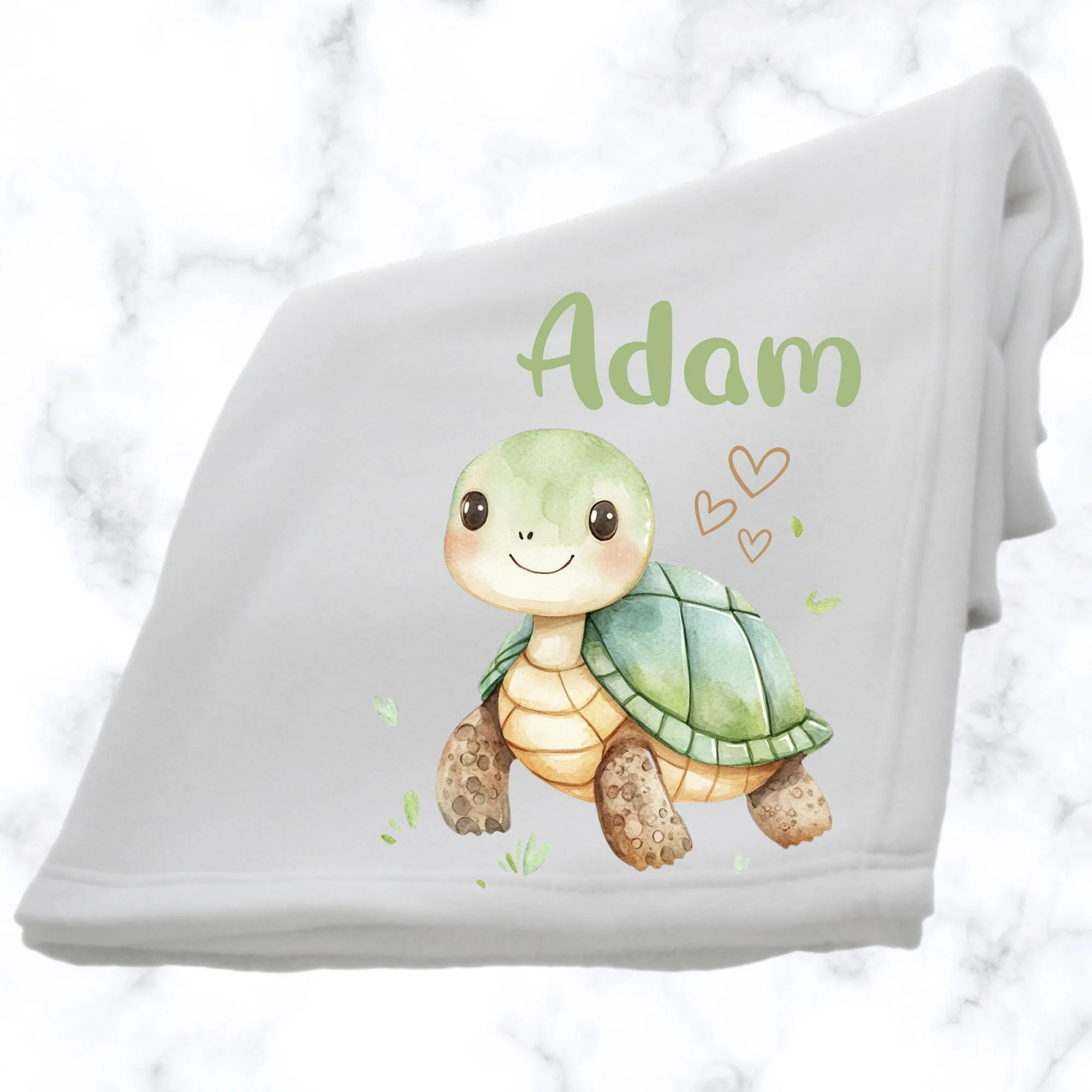 Cute Tortoise Fluffy Fleece