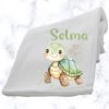 Cute Tortoise Fluffy Fleece