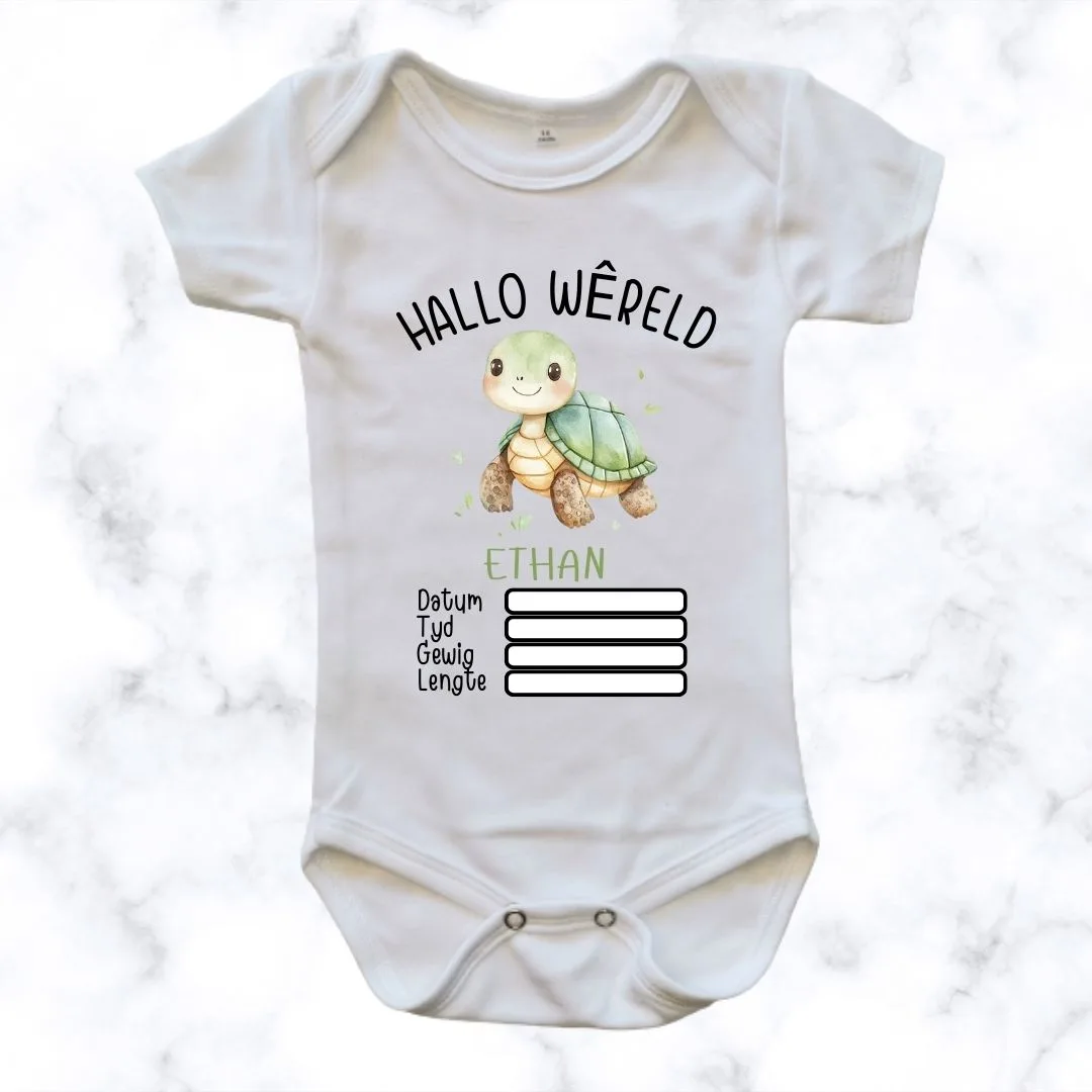 Birth Announcement - Tortoise