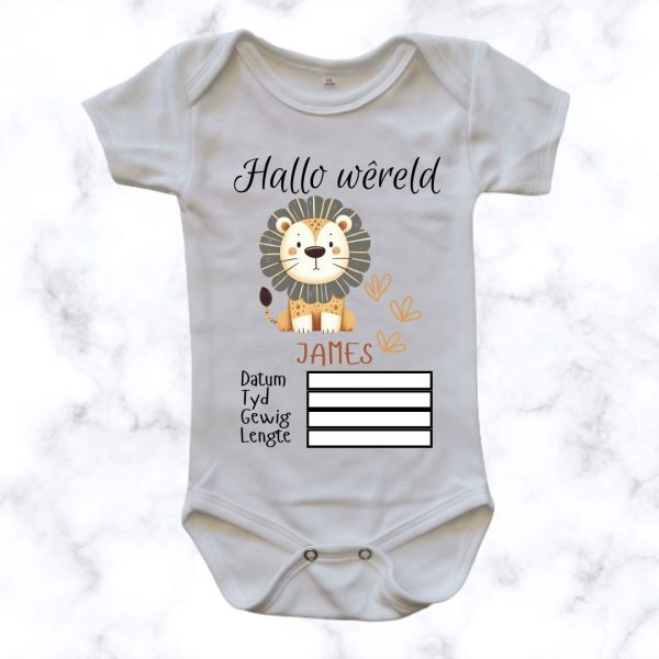 Birth Announcement - Lion