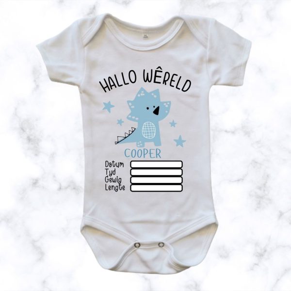 Birth Announcement - Dino