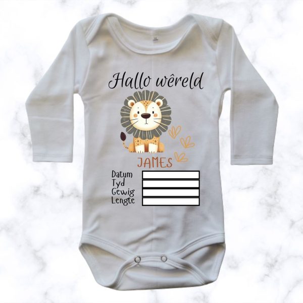 Birth Announcement - Lion