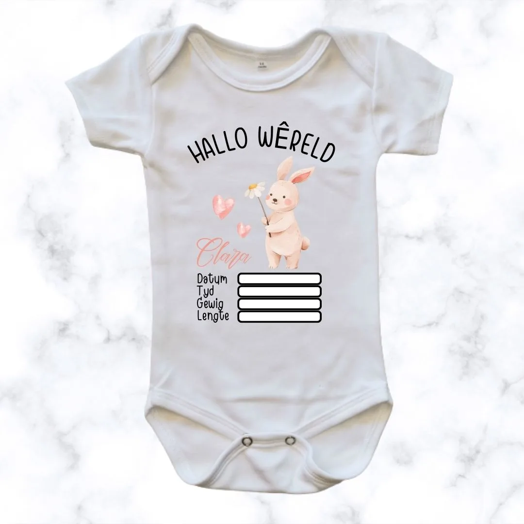 Birth Announcement - Bunny