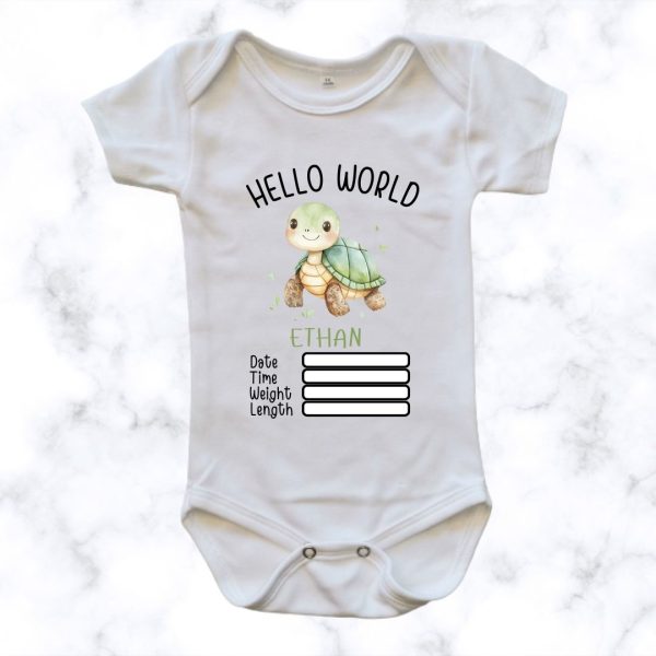 Birth Announcement - Tortoise