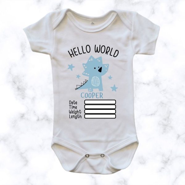 Birth Announcement - Dino