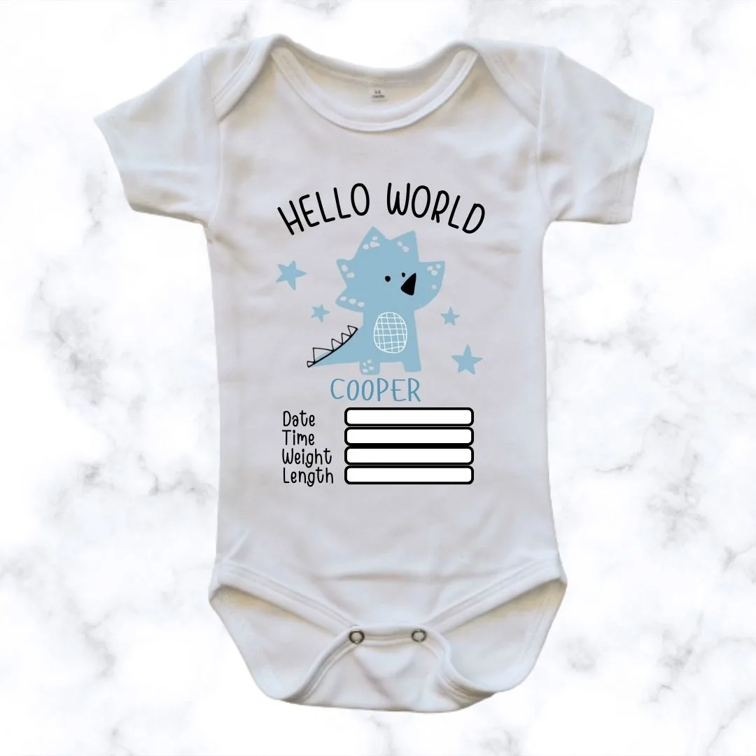 Birth Announcement - Dino