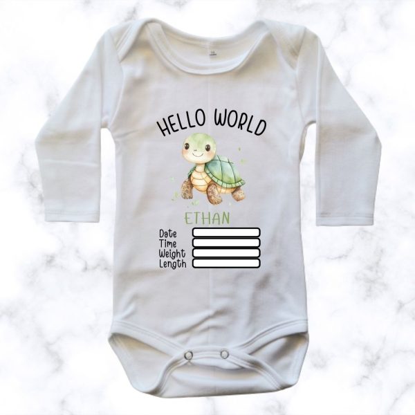 Birth Announcement - Tortoise