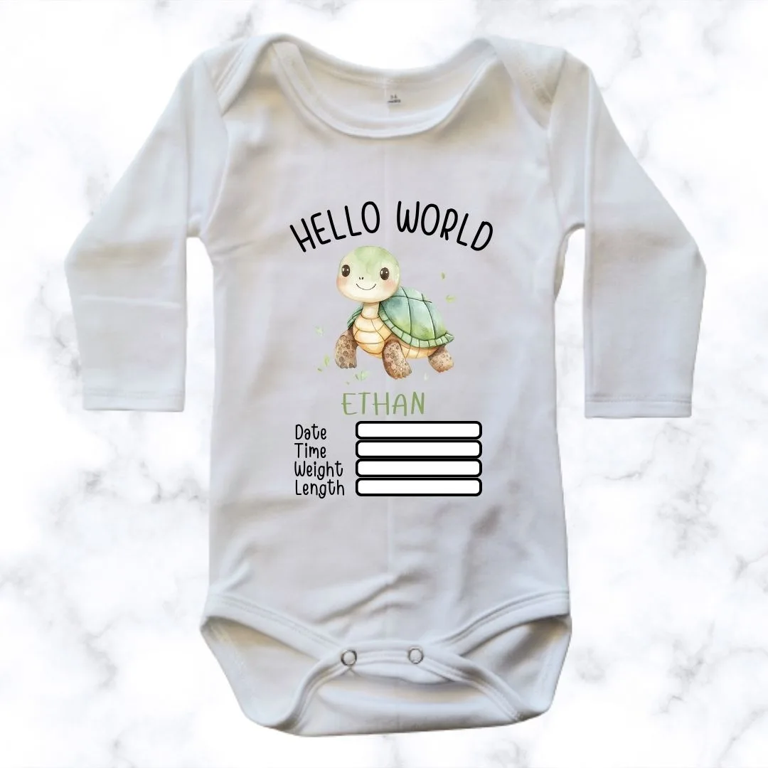 Birth Announcement - Tortoise