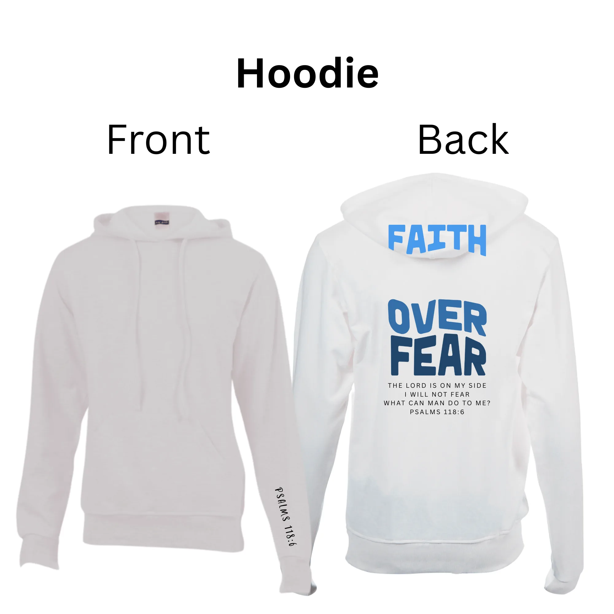 Faith Over Fear Theme Winter Apparel