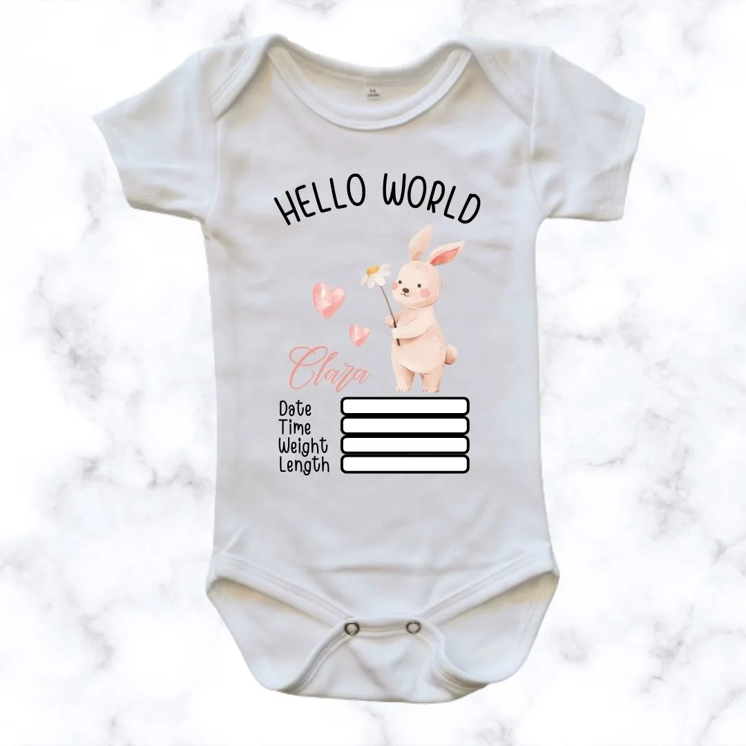 Birth Announcement - Bunny